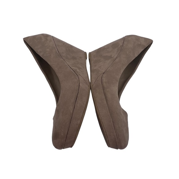 apt. 9 Taupe Kensington Platform Wedge Heels Size 9 Women's - Picture 7 of 9